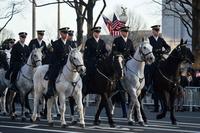 Members of the Caisson Platoon of the 3rd U.S. Infantry "The Old Guard."