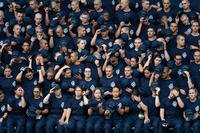 U.S. Coast Guard Academy welcomes 300 young women and men to the Class of 2027